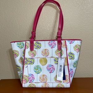 🍭 NWT Dooney & Bourke lollipop 🍭 Janine Tote